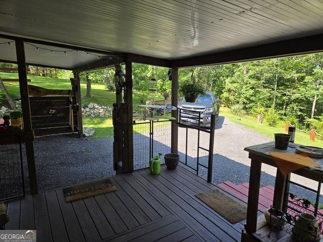 81 Shrader Ln, Ringgold, GA 30736 - view of deck