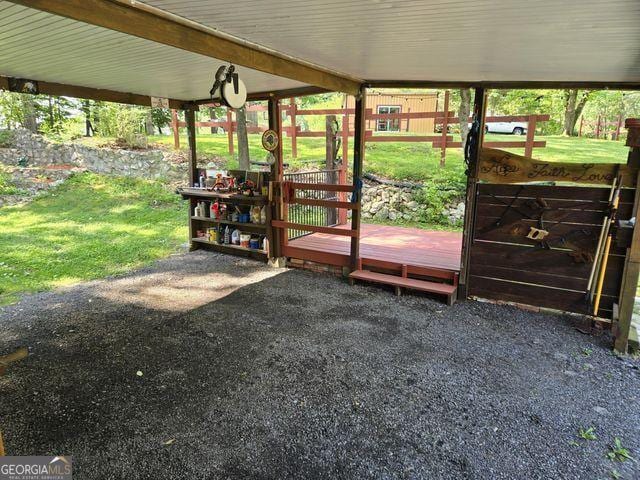 81 Shrader Ln, Ringgold, GA 30736 - view of unfurnished sunroom