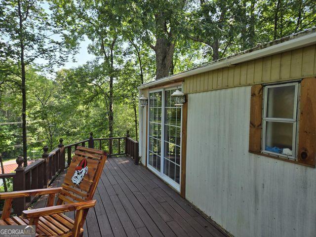 81 Shrader Ln, Ringgold, GA 30736 - view of wooden terrace