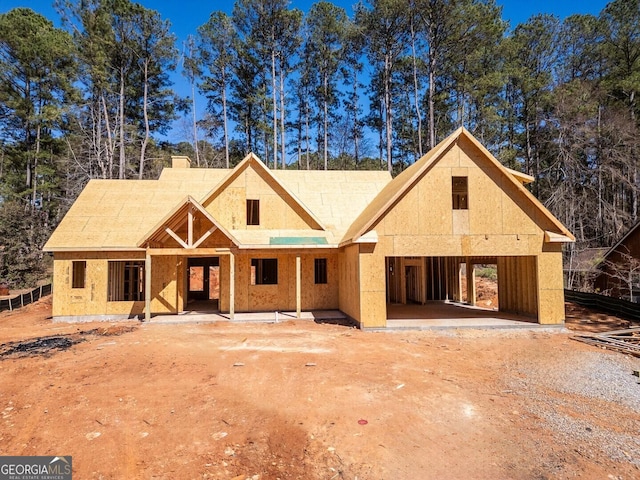 124 Flamingo Dr, Monticello, GA 31064 - unfinished property with a carport and dirt driveway