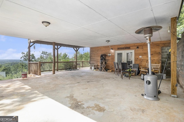 675 Wauka Ridge Rd, Clermont, GA 30527 - view of patio / terrace featuring french doors