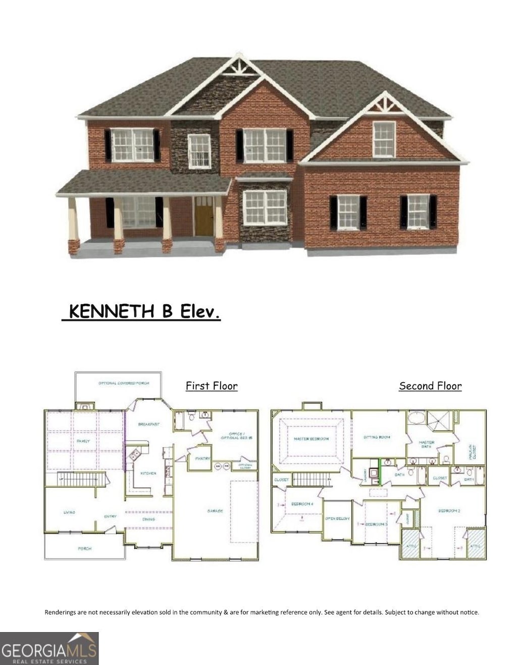 140 Wilson Dr, Mcdonough, GA 30252 - home floor plan