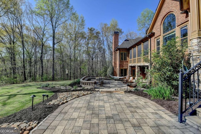 2279 Weeping Oak Dr, Braselton, GA 30517 - view of patio / terrace