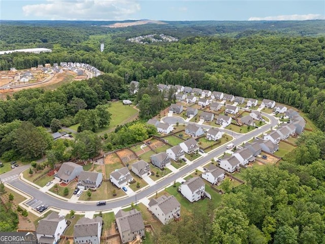 520 Edgemore Rd, Canton, GA 30114 - view of property location featuring a heavily wooded area and nearby suburban area