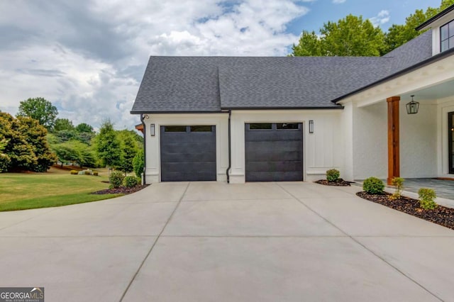 5306 Weeping Creek Trl, Flowery Branch, GA 30542 - garage featuring driveway