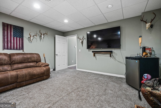 167 Maggies Pt, Dallas, GA 30132 - carpeted living room featuring recessed lighting and baseboards