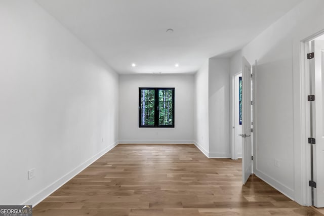 4235 Drew Campground Rd, Alpharetta, GA 30004 - unfurnished room featuring wood finished floors and recessed lighting