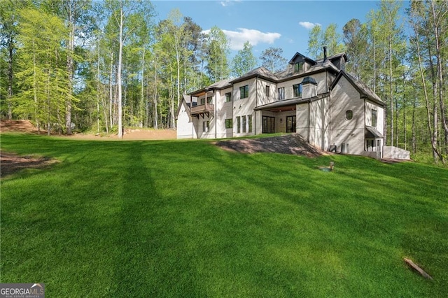 4235 Drew Campground Rd, Alpharetta, GA 30004 - view of front facade featuring a front yard