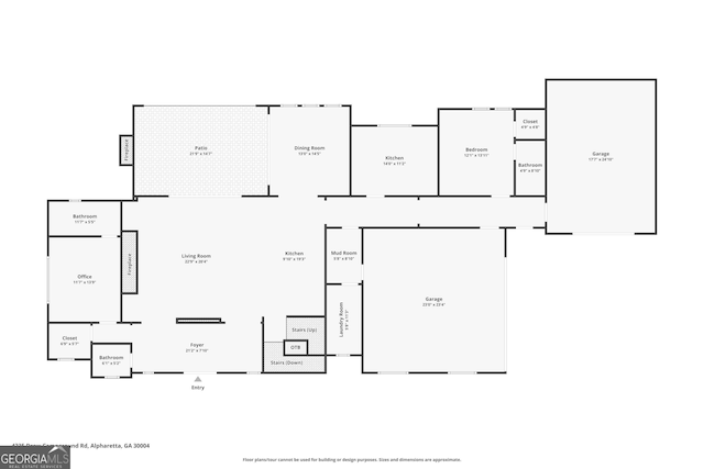4235 Drew Campground Rd, Alpharetta, GA 30004 - view of room layout