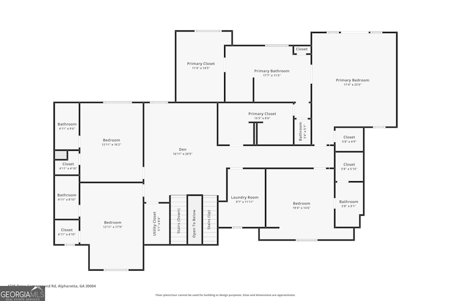 4235 Drew Campground Rd, Alpharetta, GA 30004 - view of room layout