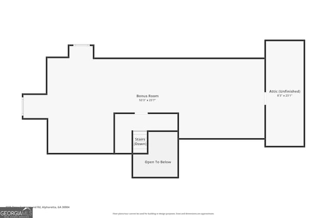 4235 Drew Campground Rd, Alpharetta, GA 30004 - view of room layout