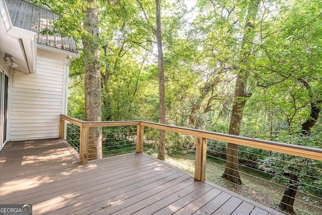 546 Pulaski St, Athens, GA 30601 - view of wooden deck