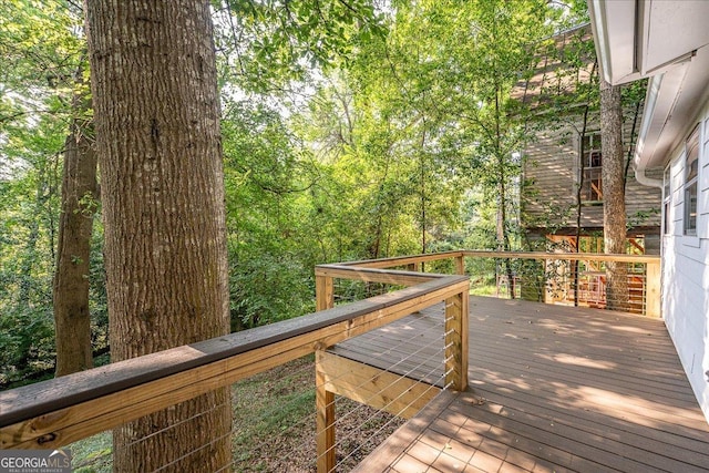 546 Pulaski St, Athens, GA 30601 - view of wooden deck