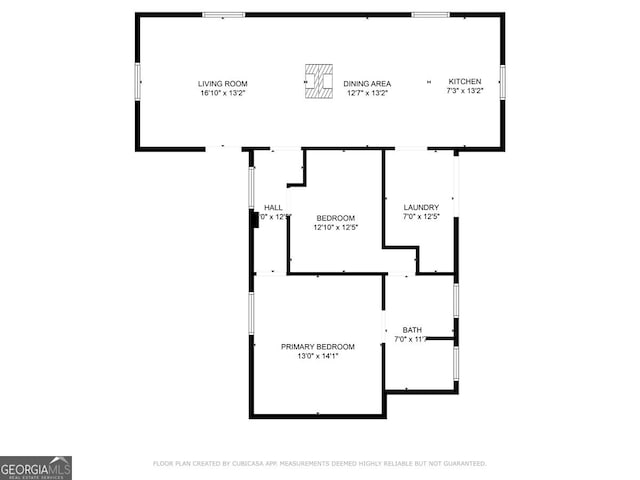 546 Pulaski St, Athens, GA 30601 - home floor plan