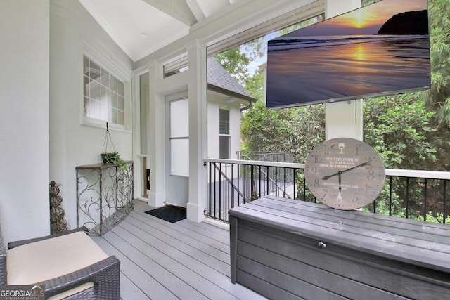 505 Lighthouse Ln, Peachtree City, GA 30269 - view of deck