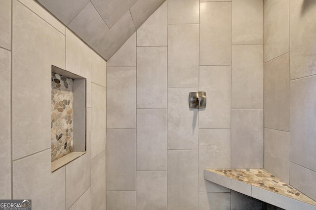 505 Lighthouse Ln, Peachtree City, GA 30269 - bathroom view of a tile shower