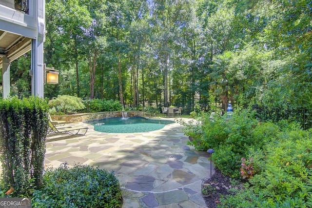 505 Lighthouse Ln, Peachtree City, GA 30269 - swimming pool with a patio area