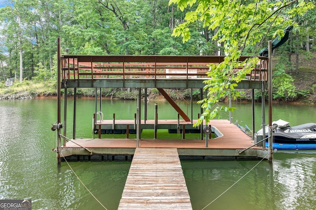 2230 Huntingdon Ct, Gainesville, GA 30506 - dock area featuring a water view