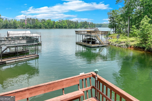 2230 Huntingdon Ct, Gainesville, GA 30506 - dock area with a water view