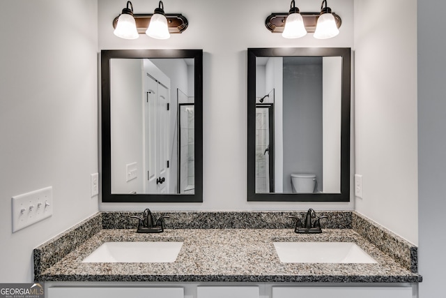 TRACT3 Georgia Highway 100, Buchanan, GA 30113 - bathroom featuring double vanity and toilet