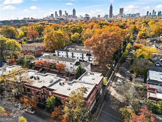 802 Frederica St NE Unit 5, Atlanta, GA 30306 - aerial view of city skyline