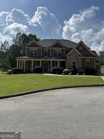 121 Fountain Oak, Villa Rica, GA 30180 - craftsman inspired home with a front lawn