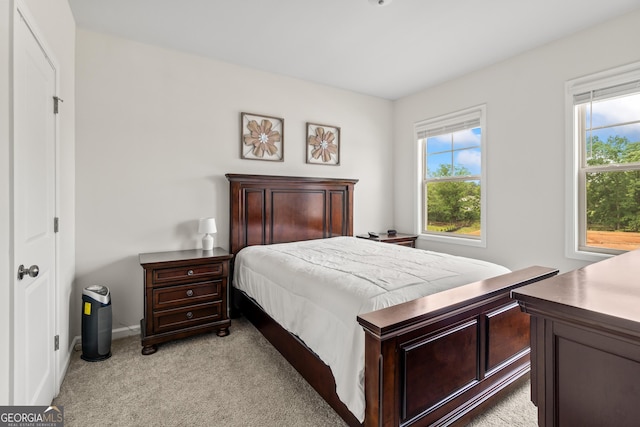 2884 Porches Ln, Dacula, GA 30019 - bedroom featuring light colored carpet and baseboards