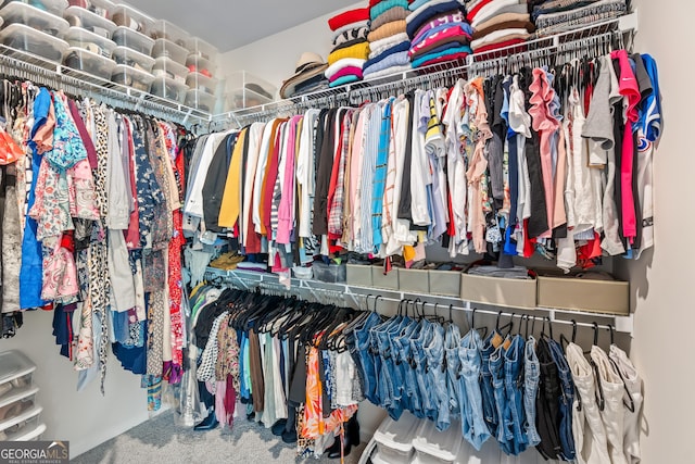 2884 Porches Ln, Dacula, GA 30019 - spacious closet featuring carpet