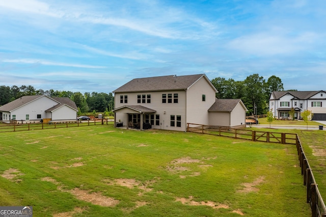 2884 Porches Ln, Dacula, GA 30019 - view of rear view of property