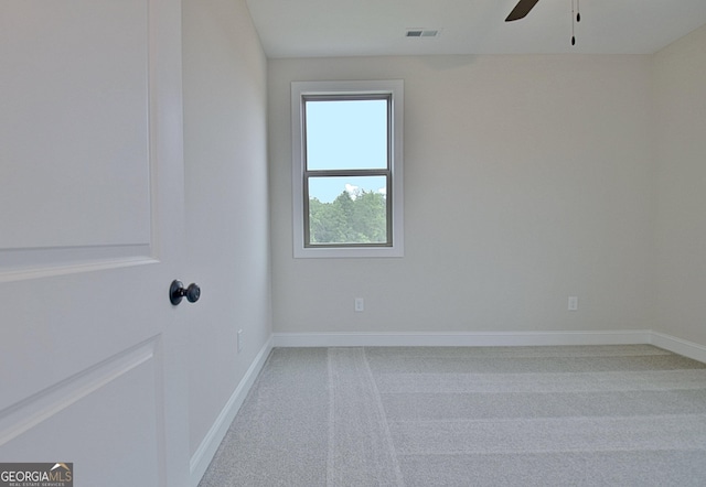 375 Werner Way, Senoia, GA 30276 - carpeted spare room with ceiling fan and baseboards