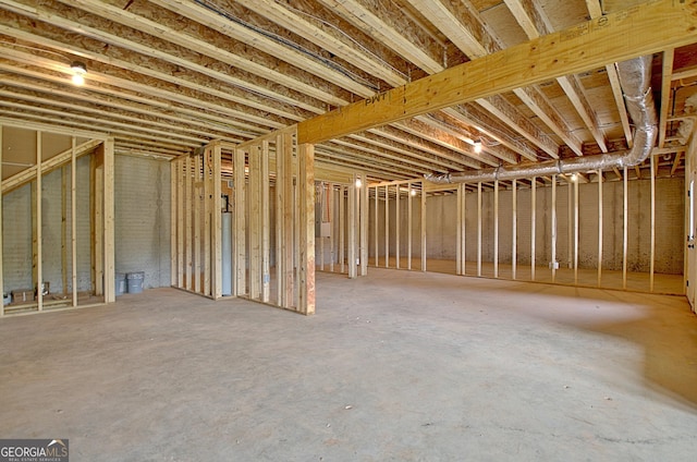 375 Werner Way, Senoia, GA 30276 - view of unfinished below grade area