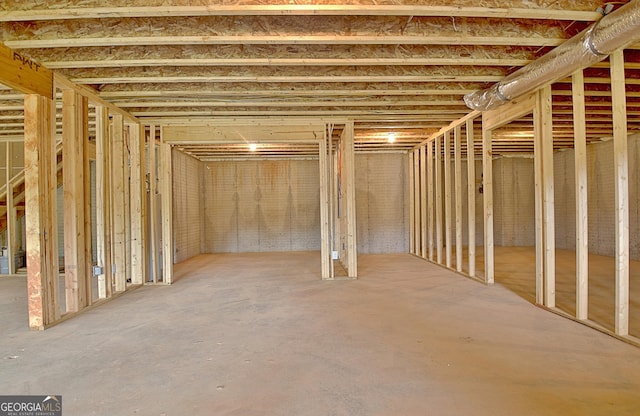 375 Werner Way, Senoia, GA 30276 - view of unfinished basement