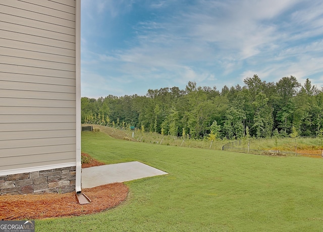 375 Werner Way, Senoia, GA 30276 - view of grassy yard featuring a patio