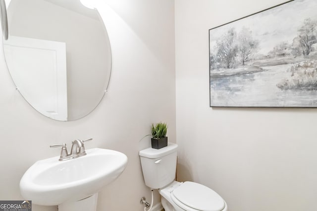 441 Spring View Dr, Woodstock, GA 30188 - bathroom featuring a sink and toilet
