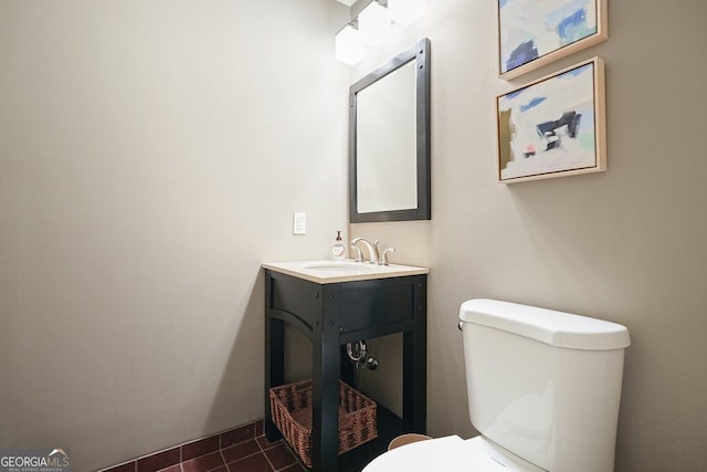 11940 Mountain Laurel Dr, Roswell, GA 30075 - bathroom with toilet and vanity