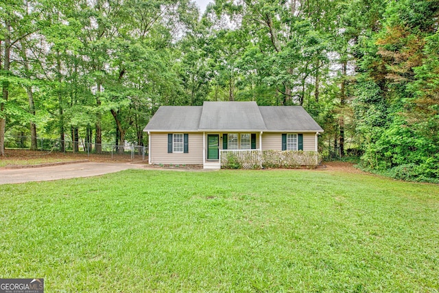 85 Prestigious Pl, Senoia, GA 30276 - single story home with a porch and concrete driveway