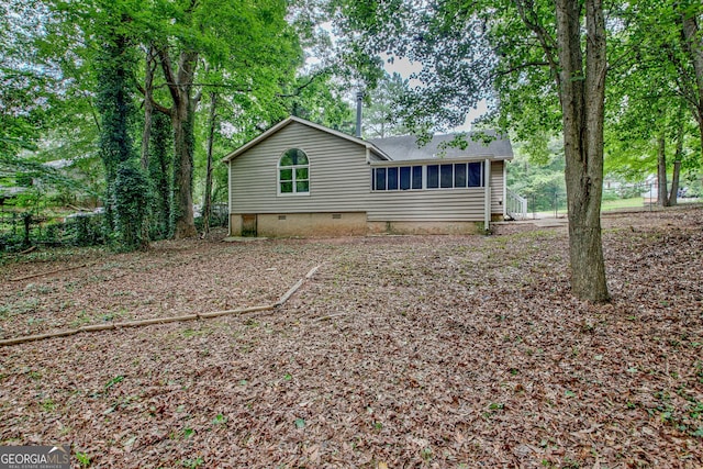 85 Prestigious Pl, Senoia, GA 30276 - back of house with crawl space