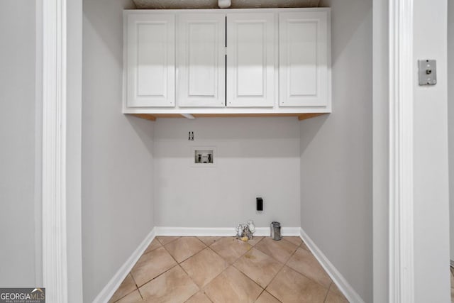 4197 Chadds Xing, Marietta, GA 30062 - washroom featuring hookup for a washing machine, cabinet space, baseboards, and gas dryer hookup