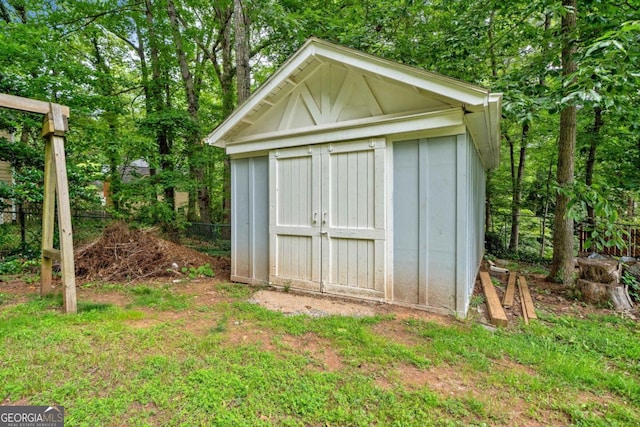 4197 Chadds Xing, Marietta, GA 30062 - view of shed