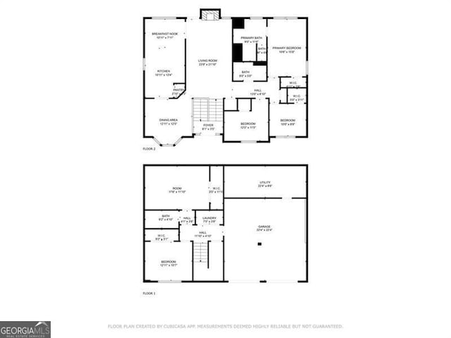 12290 Greenmont Walk, Alpharetta, GA 30009 - property floor plan