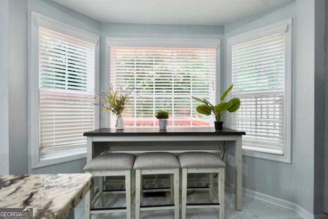 5996 Eagle Tiff Ln, Sugar Hill, GA 30518 - dining area view of baseboards