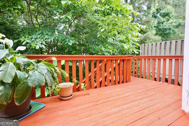 5996 Eagle Tiff Ln, Sugar Hill, GA 30518 - view of wooden terrace