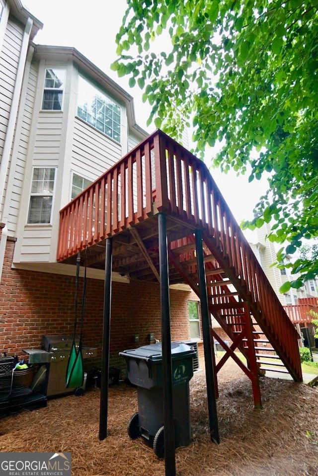 5996 Eagle Tiff Ln, Sugar Hill, GA 30518 - view of patio / terrace with a wooden deck