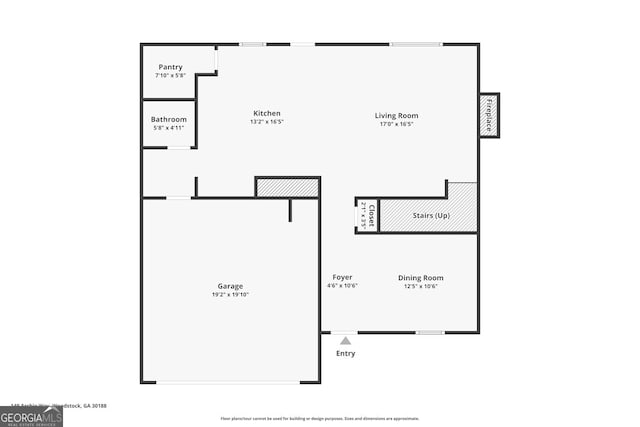 149 Archie Way, Woodstock, GA 30188 - home floor plan