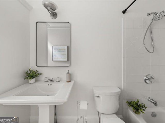 121 Fulton Way SE, Atlanta, GA 30312 - full bath with  shower combination and toilet