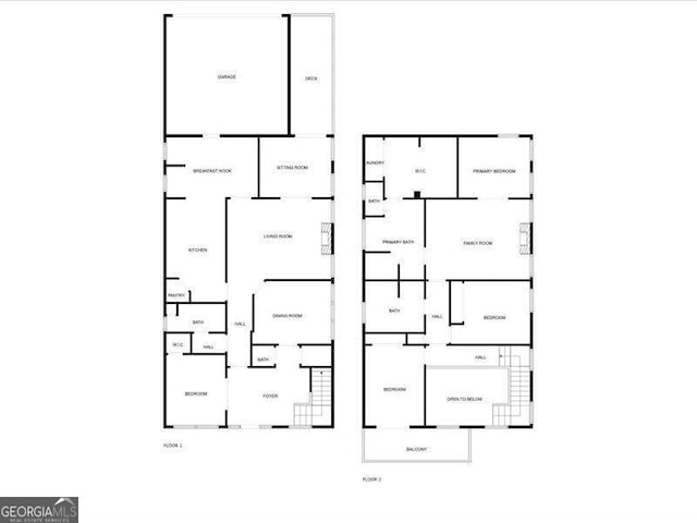 121 Fulton Way SE, Atlanta, GA 30312 - floor plan / room layout