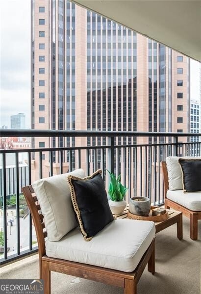 620 Peachtree St NE Unit 1206, Atlanta, GA 30308 - view of balcony