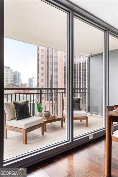 620 Peachtree St NE Unit 1206, Atlanta, GA 30308 - balcony with a view of city