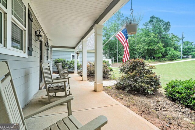 2569 Jones Pine Rd, Good Hope, GA 30641 - view of porch