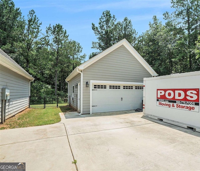 2569 Jones Pine Rd, Good Hope, GA 30641 - view of detached garage